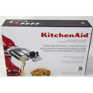 KitchenAid Spiralizer with Peel, Core and Slice Attachment KSM1APC New! Sealed!